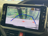 【バックカメラ】駐車時に後方がリアルタイム映像で確認できます。大型商業施設や立体駐車場での駐車時や、夜間のバック時に大活躍!運転スキルに関わらず、今や必須となった装備のひとつです!