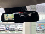 ◆アラウンドビューモニター付き自動防眩式ルームミラー◆後続車両のヘッドランプの明るさに応じて反射率を自動的に調整しまぶしさを軽減します!