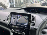 上空から見下ろしたような表示で車両感覚のつかみやすい『アラウンドビューモニター』に移動物検知警報(MOD)があり更に安心です。