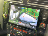 【アラウンドビューモニター】専用のカメラにより、上から見下ろしたような視点で360度クルマの周囲を確認することができます☆縦列駐車や幅寄せ時に活躍してくれます♪