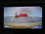 バックガイドモニターを装備しています、車庫入れもラクラクです。