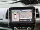 アラウンドビューモニターも付いているので、車庫入れもスムーズにできます。