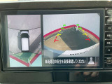 真上から見下ろせるアラウンドビューモニターです