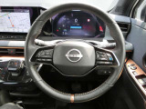 ちょうどいい大きさのハンドルです♪スイスイ運転できますよ♪