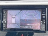 【アラウンドビューモニター】専用のカメラにより、上から見下ろしたような視点で360度クルマの周囲を確認することができます☆死角部分も確認しやすく、狭い場所での切り返しや駐車もスムーズに行えます。