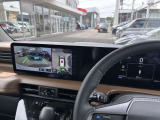 上空から見下ろしたような表示で車両感覚のつかみやすい『アラウンドビューモニター』に移動物検知警報(MOD)があり更に安心です。