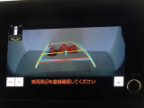 バックガイドモニターを装備しています、車庫入れもラクラクです。