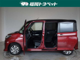 両側パワースライドドア付きだから、狭い駐車スペースなどでの 乗り降りラクラク!小さなお子さまのいるご家庭には嬉しい装備。