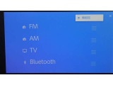 TV視聴可能。Bluetooth機能付き。