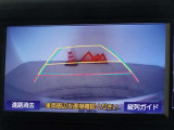 バックガイドモニターを装備しています、車庫入れもラクラクです。