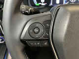 ステアリングスイッチでオーディオ操作もラクラク!