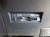 ETC車載器付きです。高速道路の料金所もスムーズに通過できます。