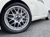 【BBS製アルミホイール】大人気メーカーのホイールを装備♪軽量・高硬度のアルミホイールは、ハンドリング・加速など、走りの質を向上してくれます♪