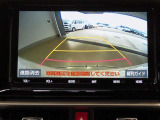 バックガイドモニターで、後方を確認しながら安心して駐車することができます。運転初心者も熟練者も必須の機能ですよ!