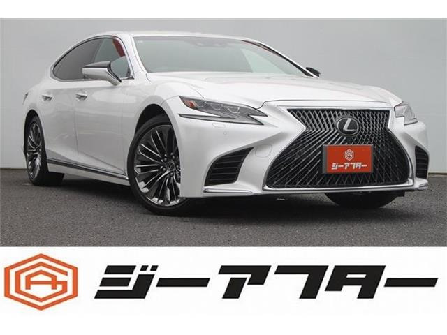 LS 500 Iパッケージ 4WD 禁煙車 純正12.3インチディスプレイナビ
