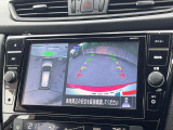 【アラウンドビューモニター】専用のカメラにより、上から見下ろしたような視点で360度クルマの周囲を確認することができます☆死角部分も確認しやすく、狭い場所での切り返しや駐車もスムーズに行えます。