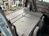 シートが倒せて荷物も楽々