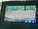 【バックカメラ】駐車時に後方がリアルタイム映像で確認できます。大型商業施設や立体駐車場での駐車時や、夜間のバック時に大活躍!運転スキルに関わらず、今や必須となった装備のひとつです!