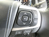 ステアリングスイッチで車両情報を切り替えて必要な必要な情報を確認したりできます。