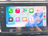 ●Apple Car Play:スマホとの有線接続で、ナビ・オーディオ再生などスマホのアプリ機能が画面でも使える便利機能です!