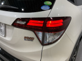 視認性がいいテールランプ。後続車にも存在をアピール。