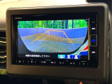 【バックカメラ】駐車時に後方がリアルタイム映像で確認できます。大型商業施設や立体駐車場での駐車時や、夜間のバック時に大活躍!運転スキルに関わらず、今や必須となった装備のひとつです!