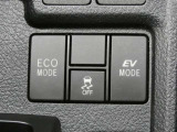 EVドライブモードで、早朝・深夜や屋内の駐車場などで、エンジン音や排気ガスを気にすることなく走れます。