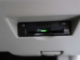 ETC車載器付きです。高速道路の料金所もスムーズに通過できます。