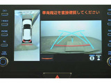 【パノラミックビューモニター】専用のカメラにより、上から見下ろしたような視点で360度クルマの周囲を確認することができます☆縦列駐車や幅寄せ時に活躍してくれます