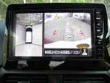 360度見渡せるアラウンドビューモニターがついておりますので駐車が苦手な方も安心!