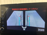 サイドカメラモニター付きです。死角になる車の左側下部をモニターに映し出してくれます。