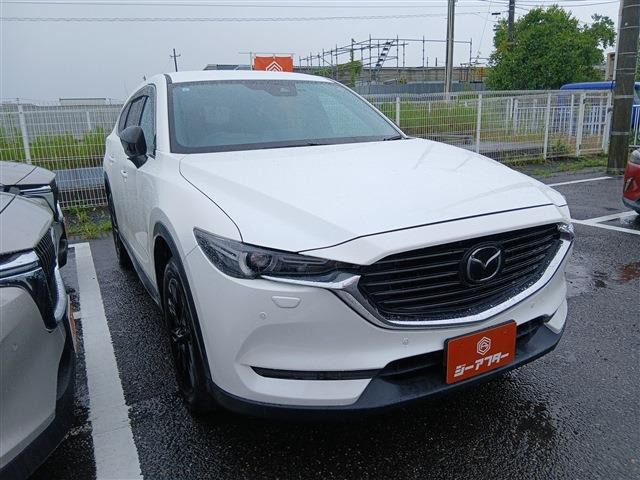 CX-8 2.5 25S ブラックトーンエディション 4WD 禁煙車 純正10.3インチナビ 全周囲カメラ
