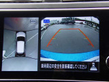 上からの視点で狭い駐車場への駐車などに役立つアラウンドビューモニターです♪