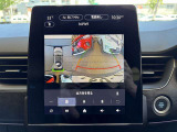 360&deg;カメラ・バックモニターが付いています。