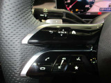 ハンドルスイッチ(左)は、運転中に手を離さずナビ画面を安全に操作できます。