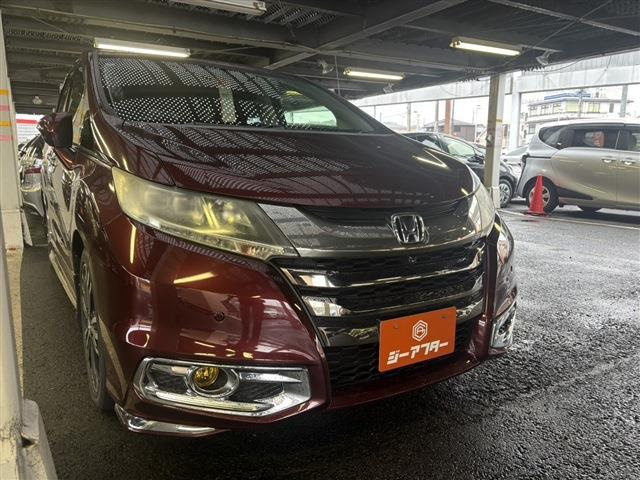 オデッセイ 2.4 アブソルート EX 禁煙車 純正ナビ 後席モニタ