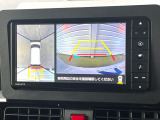 【パノラマモニター】専用のカメラにより、上から見下ろしたような視点で360度クルマの周囲を確認することができます☆死角部分も確認しやすく、狭い場所での切り返しや駐車もスムーズに行えます。
