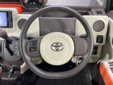 【ステアリングスイッチ】運転中、前方から目線をそらすことなく、オーディオ等の操作が可能な便利機能!安心&快適なドライブを演出してくれます♪