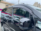 プラスチックバイザーで雨の日も車内換気で気分良くドライブ出来ます