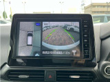 アラウンドビューモニター 駐車するの楽ですよ