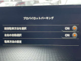 プロパイロットパーキング装備です!ハンドル操作とアクセル、ブレーキの操作も自動で行うんですよ!