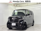 R4年 N-BOXカスタム Lターボ特別仕様車 スタイス+ブラックが入庫しました。純正Gathersメモリーナビ・ミュージックラック・Bluetooth対応・CD/DVD再生・バックカメラ・ETC