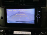 バックギアに入れると、このように後方が映し出されます!最終確認はご自身の目と耳で必ず行ってください!安全第一で!
