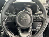 ステアリングスイッチが付いているので運転中に手を放さずにオーディオの操作が可能です!