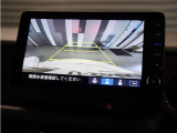 【バックカメラ】後退時も安心。リバース連動で画面が切り替わるのでとっても便利。