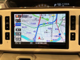 ナビ搭載です。知らない道も安心ですね!