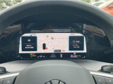 メーターパネルはナビ画面の表示も可能です。