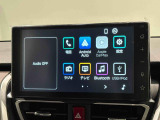 メーカーオプションの9インチディスプレイオーディオ装備でApple CarPlayやAndoroido Autoに対応!フルセグテレビ、ラジオ、BluetoothR接続対応
