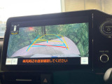 【バックカメラ】駐車時に後方がリアルタイム映像で確認できます。大型商業施設や立体駐車場での駐車時や、夜間のバック時に大活躍!運転スキルに関わらず、今や必須となった装備のひとつです!