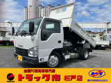 平成29年式エルフ3t全低床強化ダンプ!荷台塗装仕上済み!ダンプピン!あゆみ掛け!ETC!フルフラットロー!